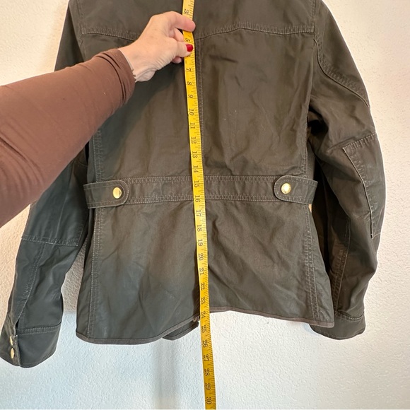 J CREW Downtown field jacket Olive Large Cargo - Picture 11 of 12